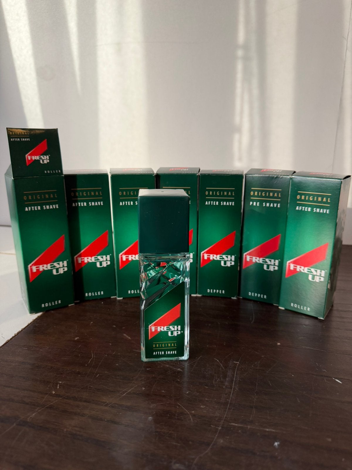 Partij Fresh Up Original After Shave – 7x Nieuw in doos, Ophalen of Verzenden, Nieuw, Overige kleuren, Gehele gezicht