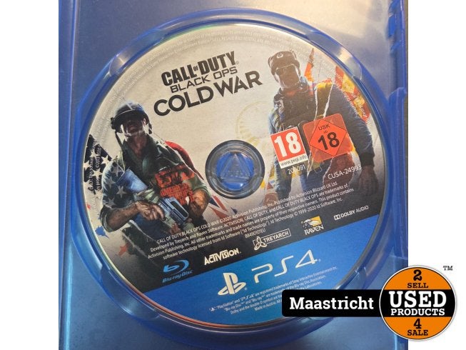 PS4 Game | Call of Duty Black Ops Cold War (Zonder Hoes), Activision, Zo goed als nieuw, https://support.activision.com/contact-us