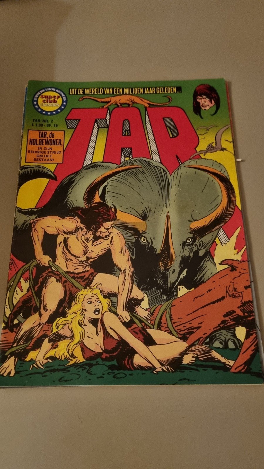 Tar de Holbewoner - Nr. 2 (Super Club), Eén stripboek, Ophalen of Verzenden, Gelezen, Joe Kubert