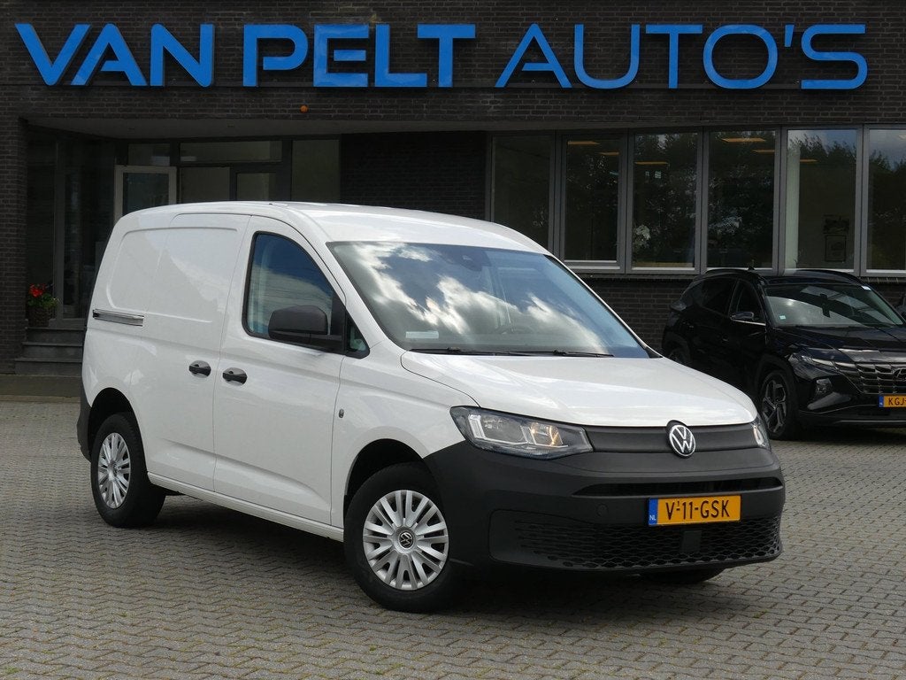 Volkswagen Caddy Cargo 2.0 TDI 100PK Comfort / Carplay /, Voorwielaandrijving, Stof, Gebruikt, 4 cilinders