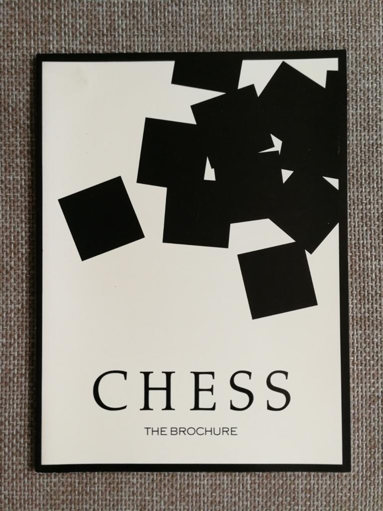 Chess - The Brochure, Ophalen of Verzenden, Ballet of Musical