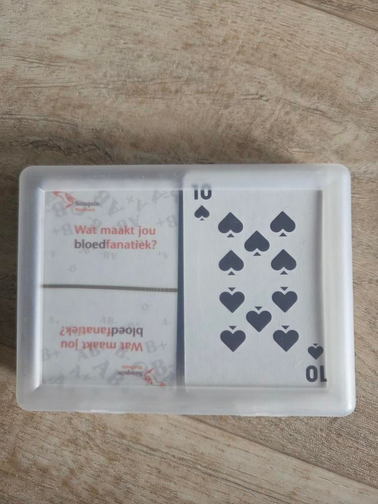Sanquin kaart- en vragenspel, Ophalen of Verzenden, Minder dan 500 stukjes, Nieuw, Overige typen