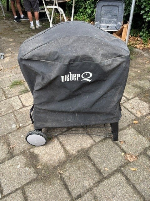 Weber Q200 afdekhoes, Ophalen of Verzenden, Gebruikt, Weber
