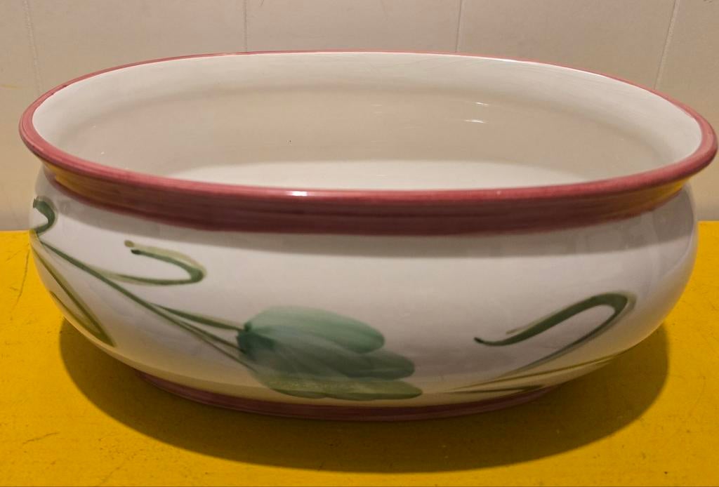 Ovale bloempot, Ophalen of Verzenden, Vetplant, Halfschaduw, Minder dan 100 cm