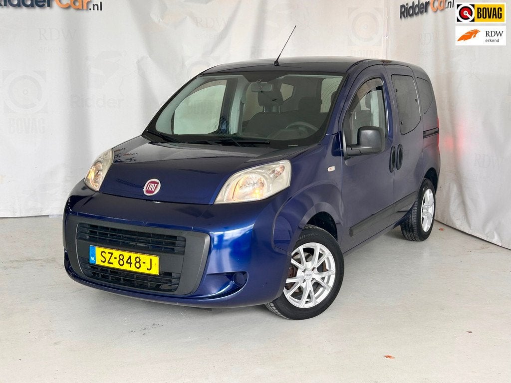Fiat Qubo 1.4 Actual|TREKHAAK|VELGEN|AIRCO|ELEKRAAM|PARKSENS, Auto's, Fiat, Voorwielaandrijving, Euro 5, 15 km/l, 4 cilinders