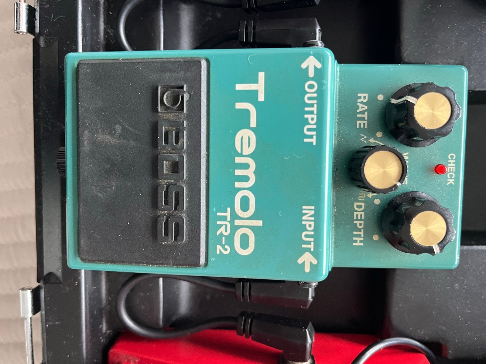Boss TR-2 Tremolo Pedaal - Gitaar Effectpedaal, Ophalen of Verzenden, Gebruikt, Overige typen