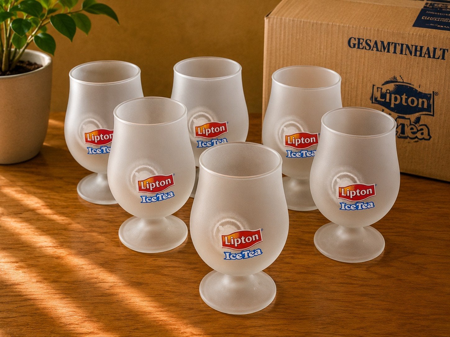 Lipton Ice Tea Glazen (6 stuks) - in originele doos, Info.nl@unilever.com, Nieuw, Weena 455, 3013 AL Rotterdam, Nederland, Ophalen of Verzenden