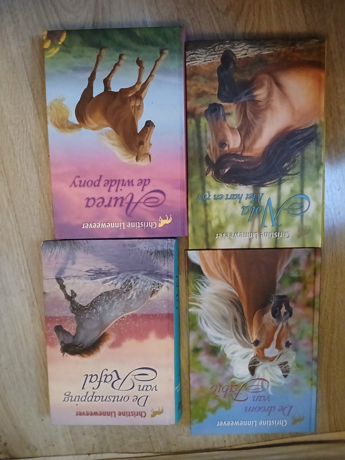 Christine Linneweaver paardenboeken - 6 delen, Boeken, Ophalen of Verzenden, Zo goed als nieuw, Christine Linneweever, Fictie algemeen