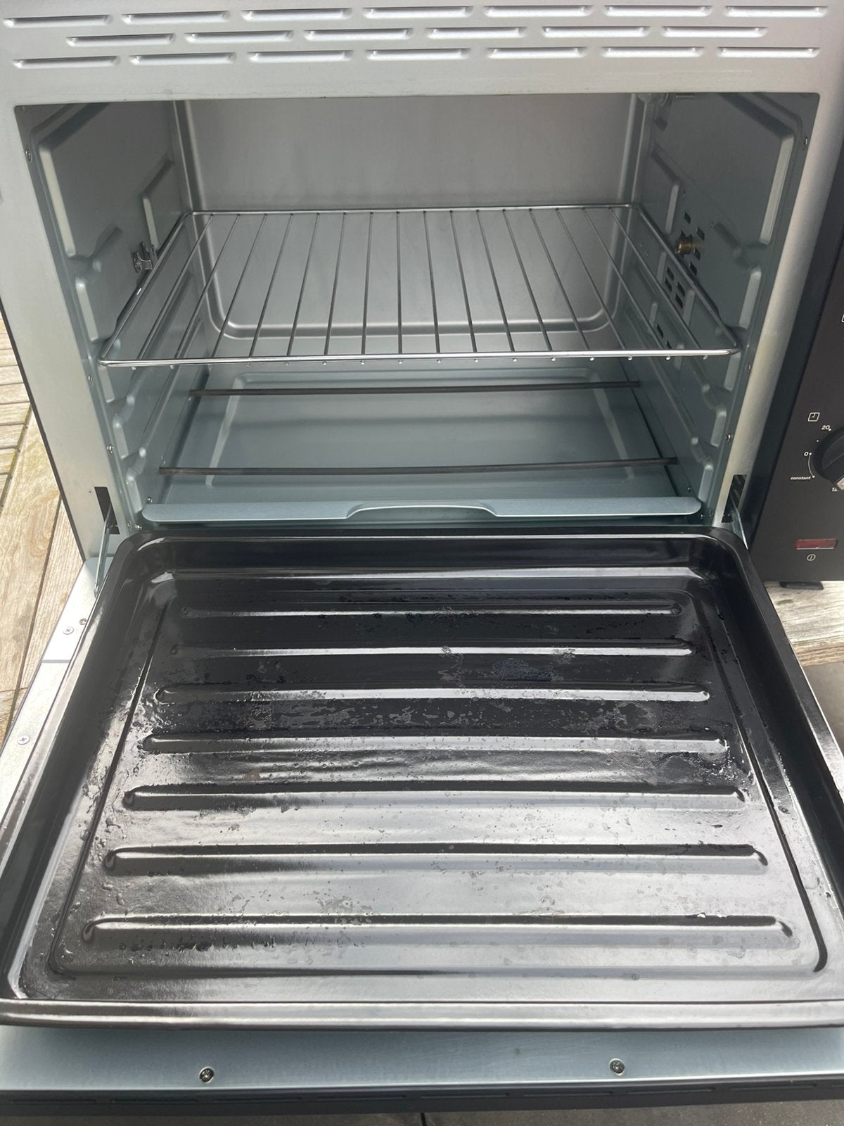Inventum OV607B - Vrijstaande - 60 liter - 2000 watt, Witgoed en Apparatuur, Ovens, Zo goed als nieuw, Vrijstaand, Oven, Inventum