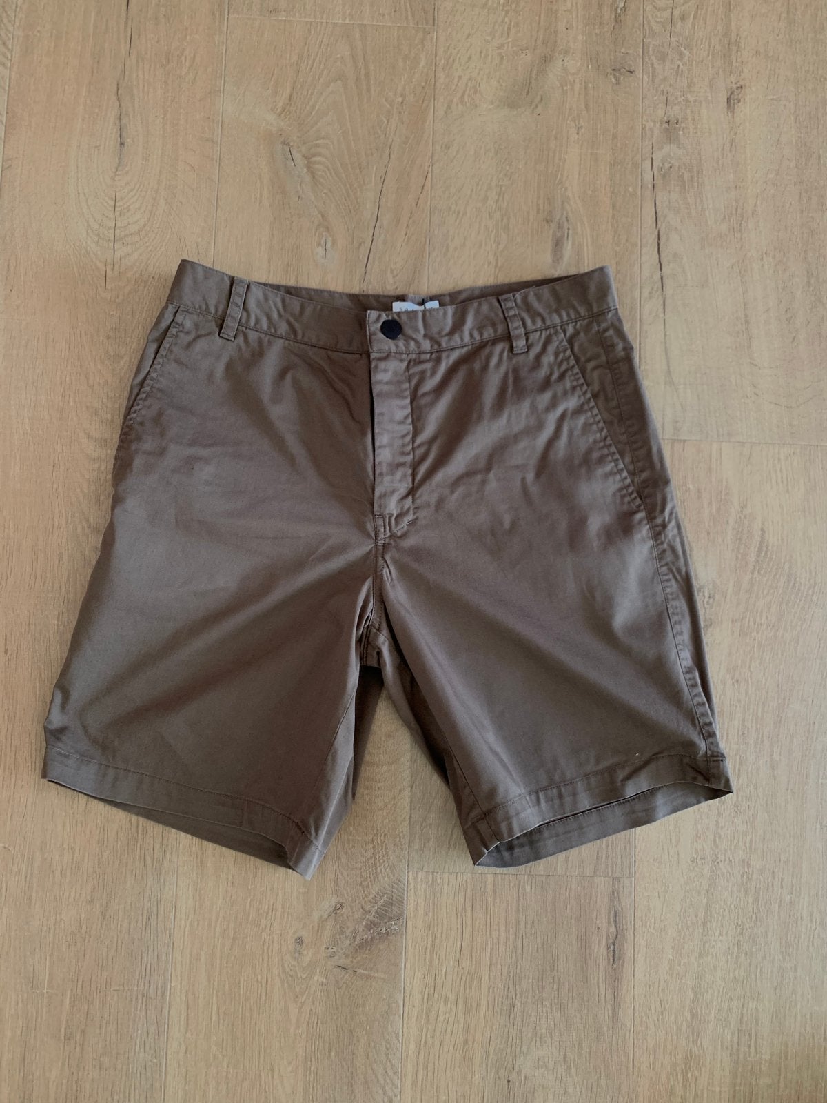 Sandro Paris Heren Chino Shorts - Bruin - Maat 38, Ophalen of Verzenden, Nieuw, Maat 46 (S) of kleiner, Bruin