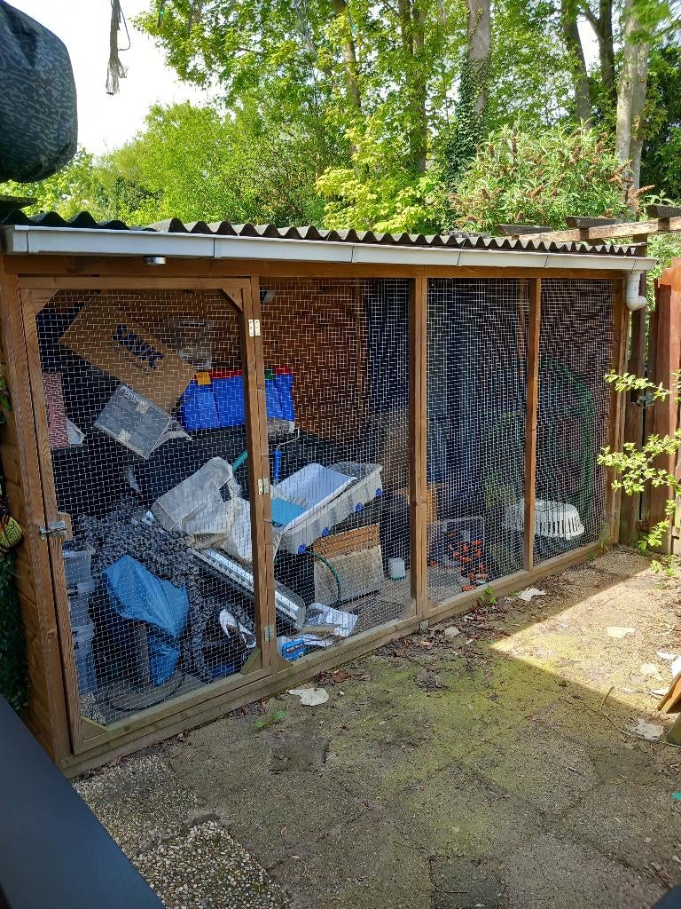 Mooi groot dierenverblijf te koop, Dieren en Toebehoren, Ophalen, 110 cm of meer, Zo goed als nieuw, 90 cm of meer