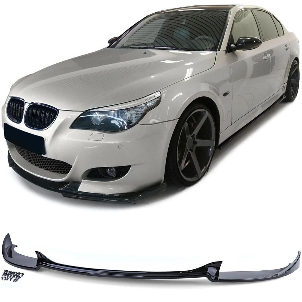Splitter Voor BMW 5 Serie E60 / E61 LCI Glans Zwart M-Pakket, Verzenden, Automotive Parts, A.parts@hotmail.nl, Trasmolenlaan 12 3447 GZ Woerden