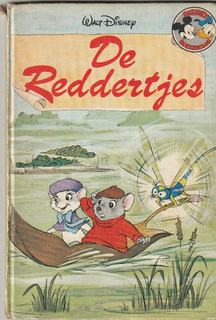 De reddertjes walt disney jaren 70 boekje, Ophalen of Verzenden, Gelezen, Fictie algemeen