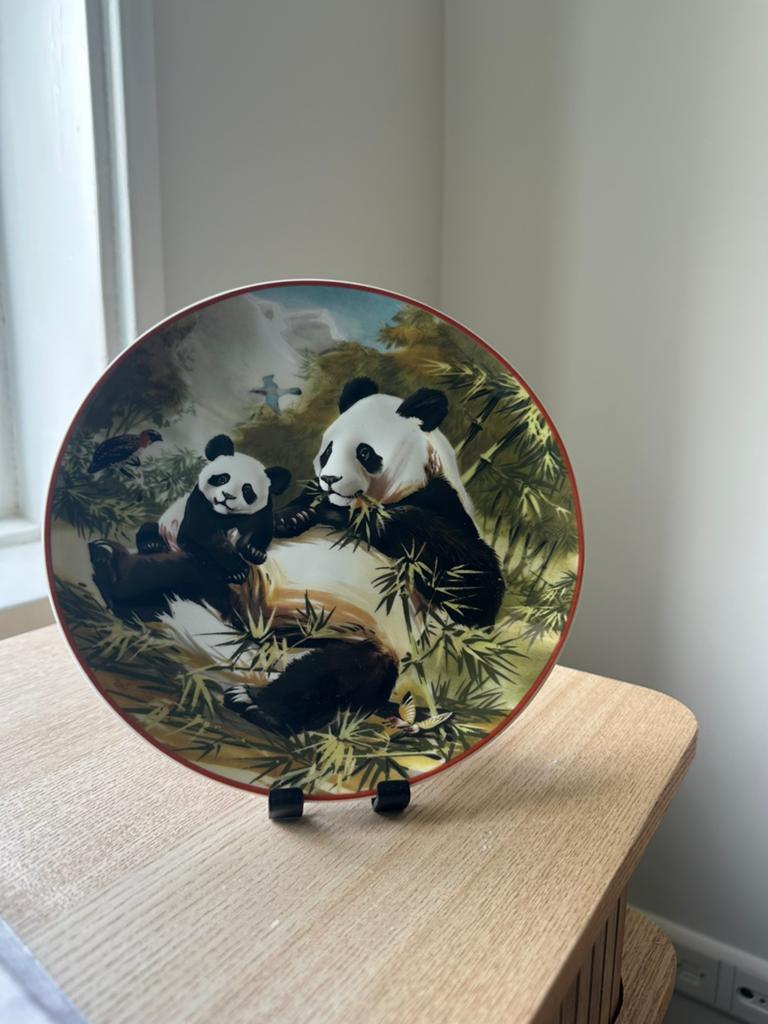 Wwf heinrich panda bordje, Ophalen of Verzenden