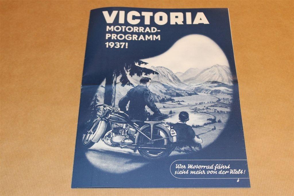 Victoria Motorrad-Programm 1937 [catalogus] !!, Ophalen of Verzenden, Zo goed als nieuw