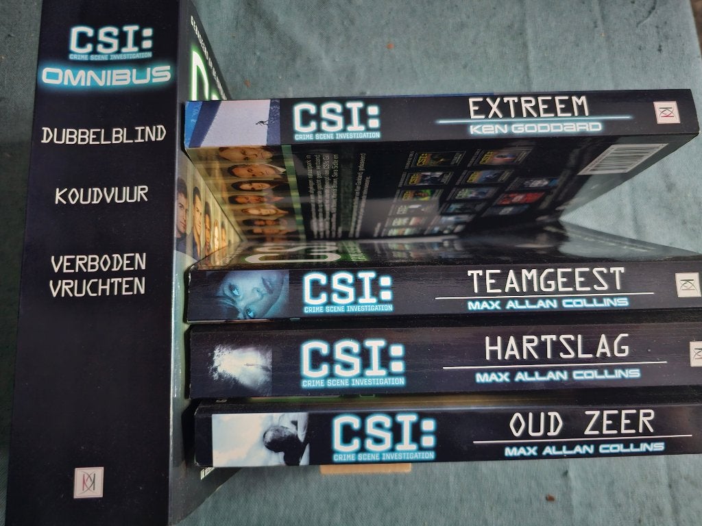 Boeken CSI, Boeken, Detectives, Ophalen, Zo goed als nieuw