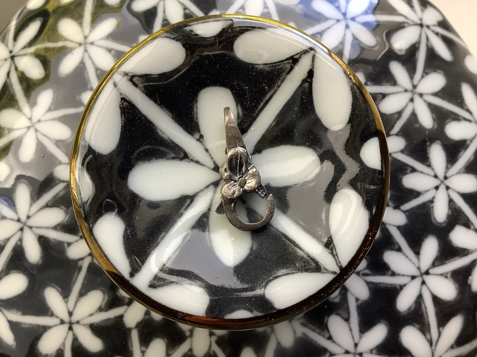 Trollbeads slotje BLOEM Sterling zilver, Ophalen of Verzenden, Zo goed als nieuw, Zilver, Trollbeads