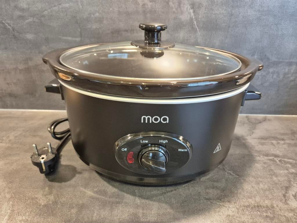 Nieuwe Moa Slow Cooker SC35B - Nooit gebruikt!, Ophalen of Verzenden, Nieuw