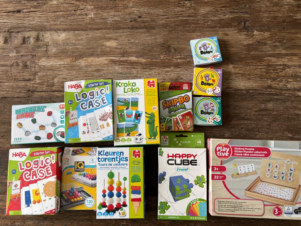 Diverse spellen voor verschillende leeftijden, Ophalen, Gebruikt, Puzzelen