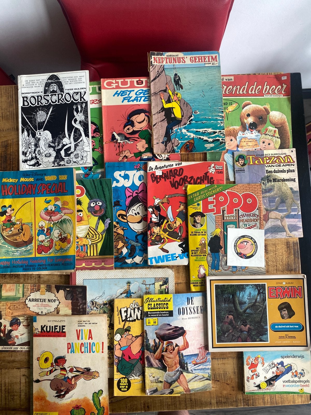 Lot 19 strips diversen in nette staat, Meerdere stripboeken, Ophalen of Verzenden, Gelezen