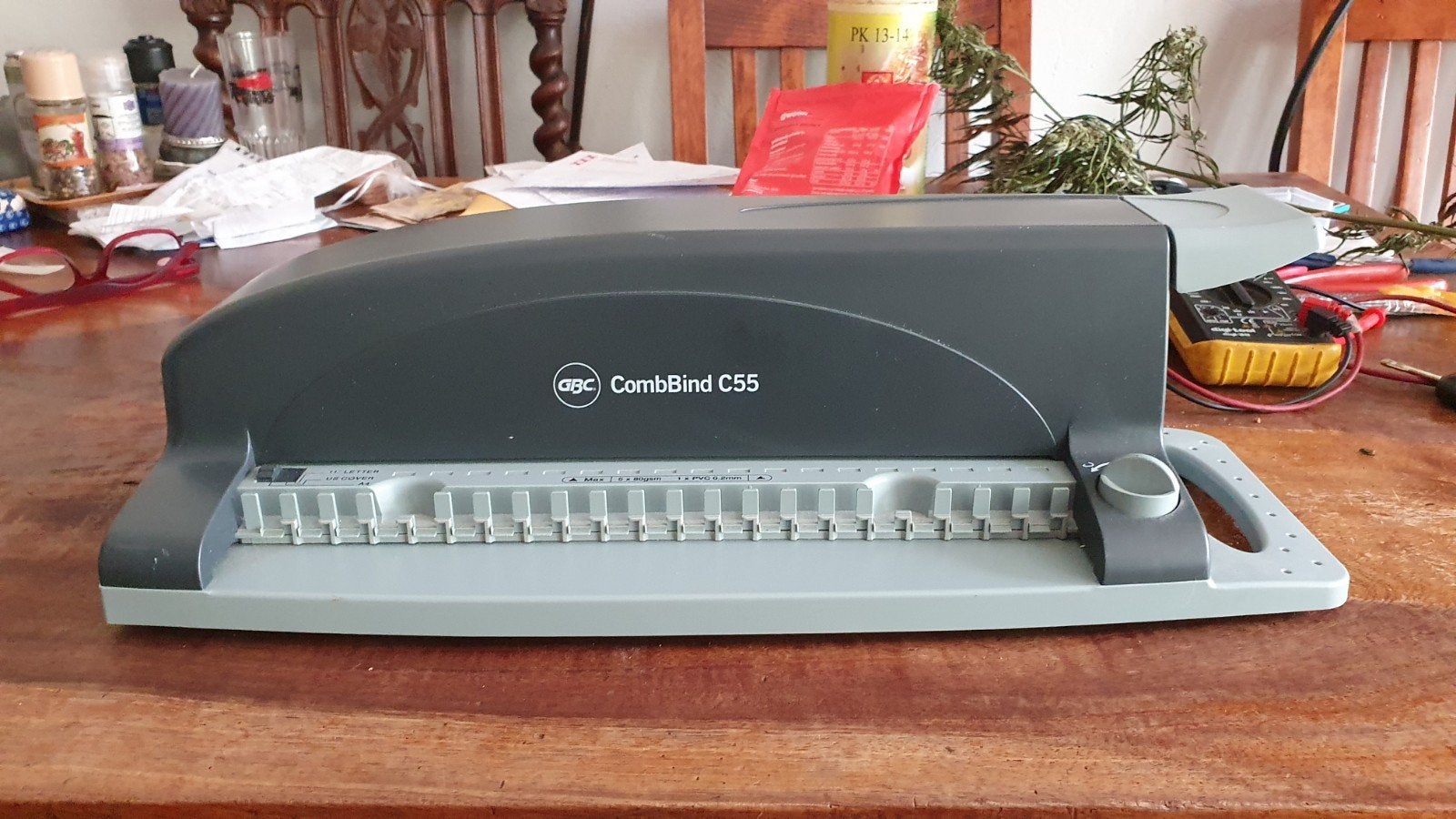 A4 inbindmachine GBC CombBind C55, Diversen, Ophalen, Gebruikt