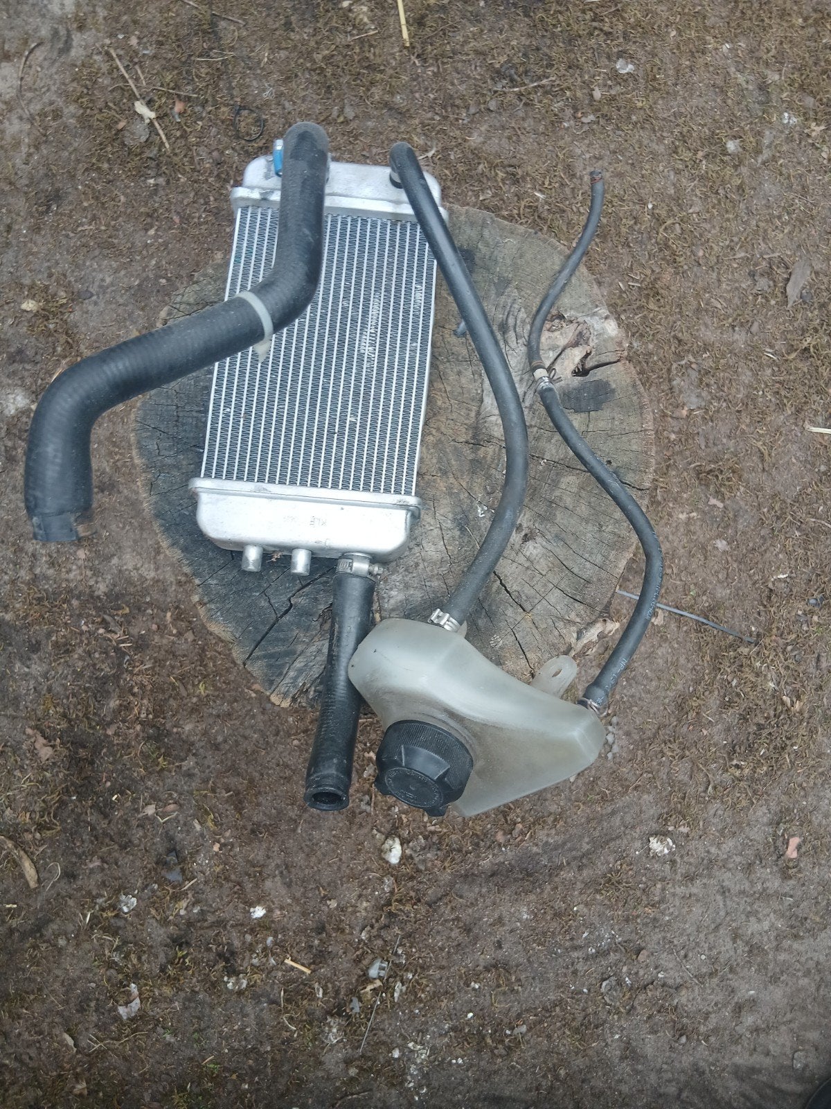 Originele derbi senda radiator met reservoir, Ophalen, Zo goed als nieuw, Overige typen, Derbi senda