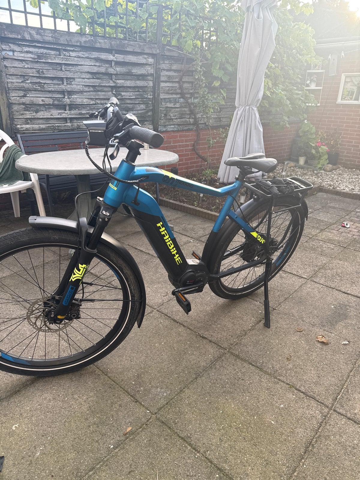Haibike Trekking E-bike met Bosch Performance Line CX, Gebruikt, 51 tot 55 cm, 50 km per accu of meer, Ophalen