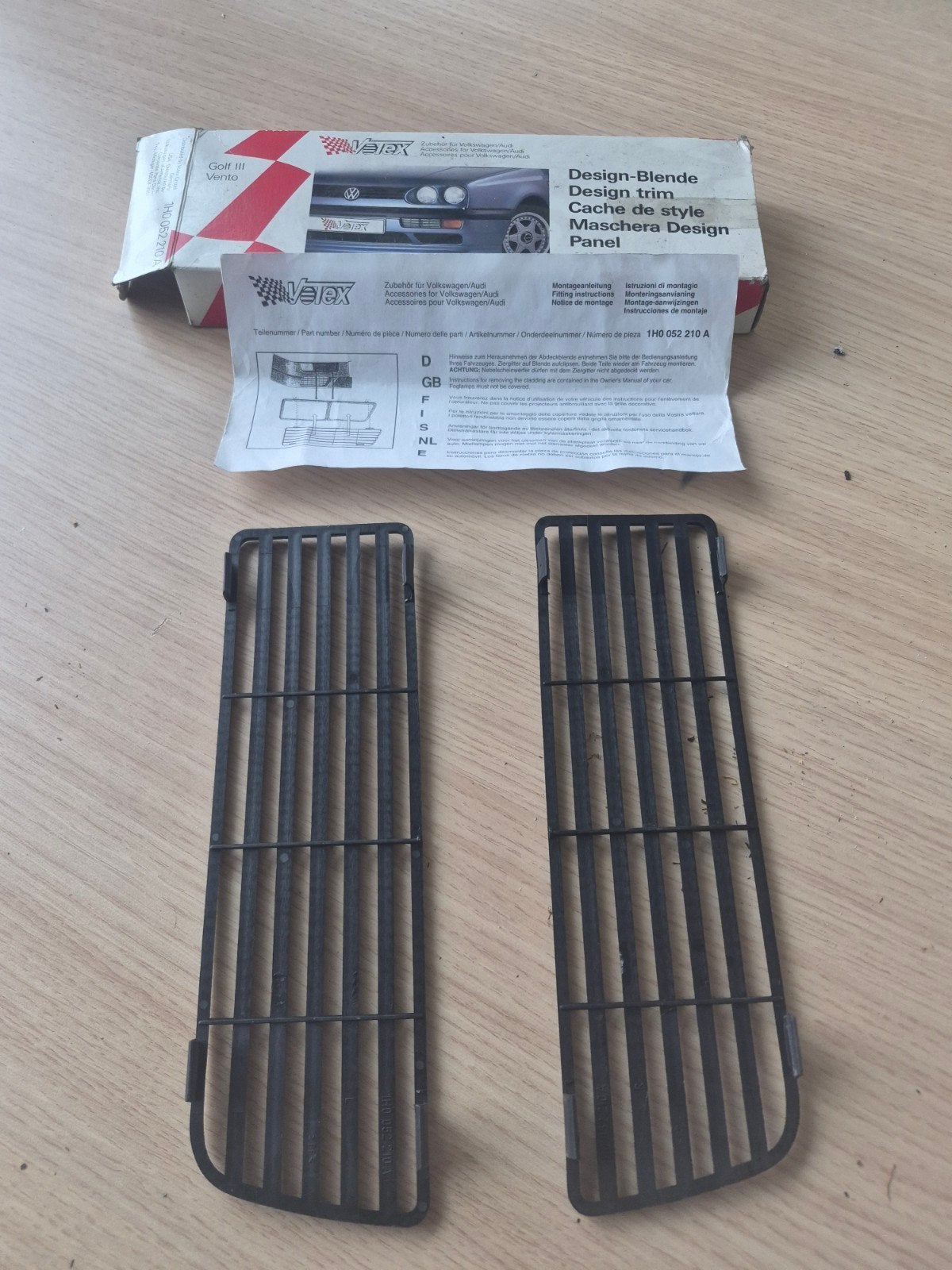 Golf 3 Vortex Mistlamp Roosters NIEUW IN DOOS, Ophalen, Nieuw, Volkswagen