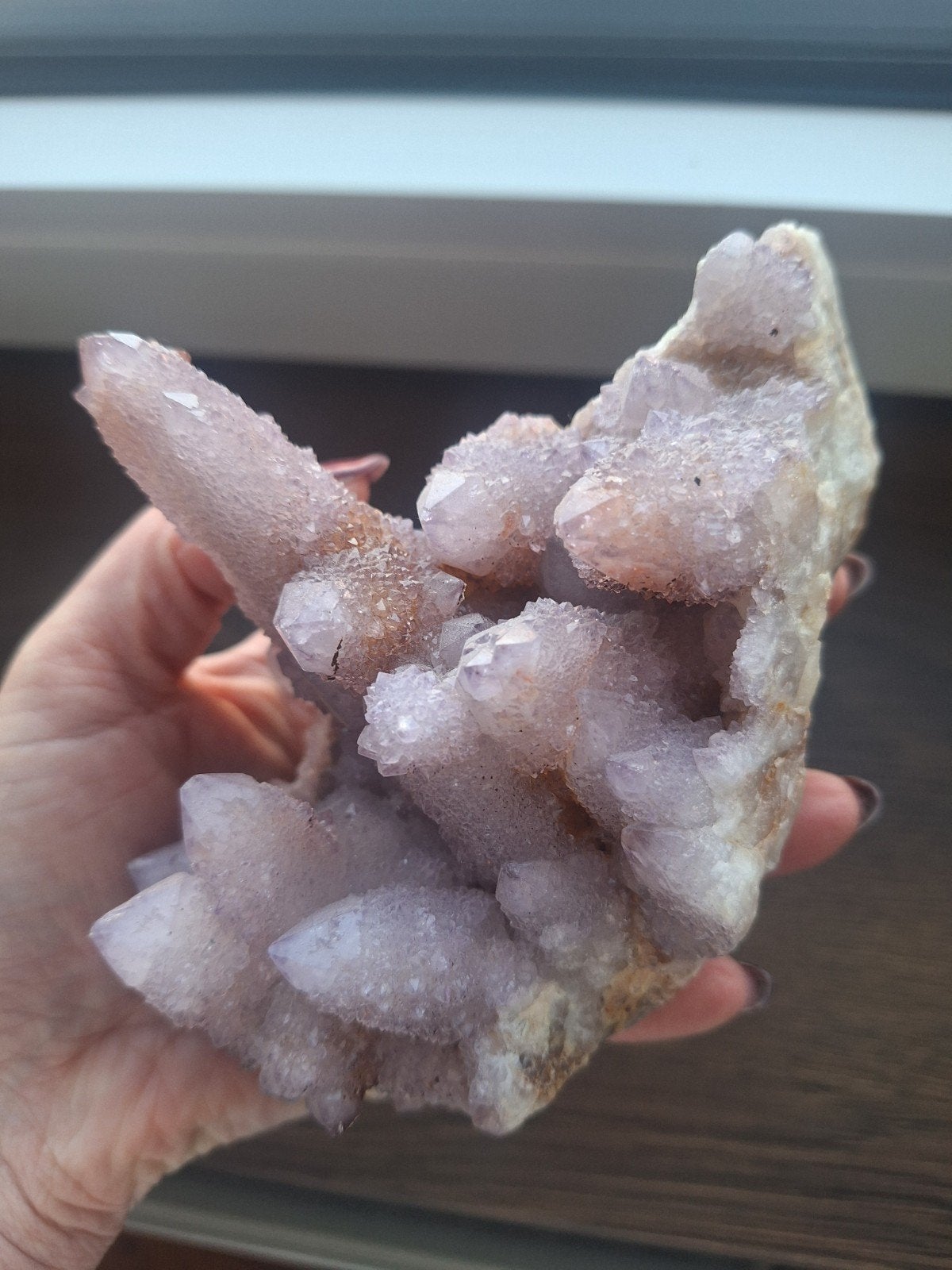 Zeldzame Spirit Amethist Kristal - Kalmerende Energie, Ophalen of Verzenden, Mineraal