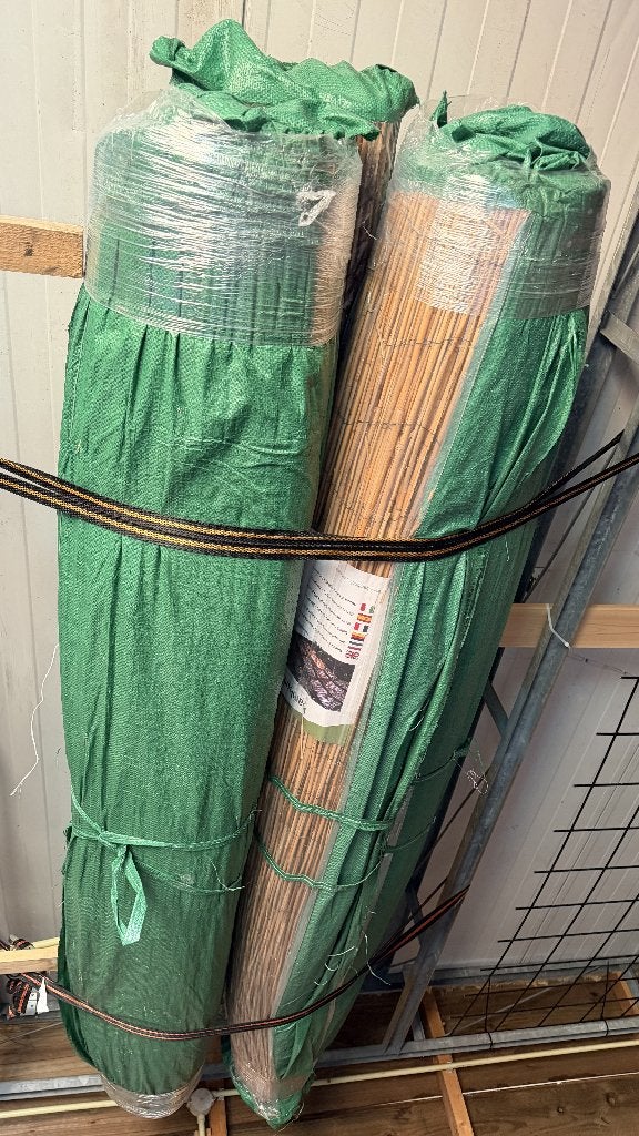 18m Rietmat / Bamboo, Tuin en Terras, Ophalen, Nieuw, 200 cm of meer, 150 tot 200 cm