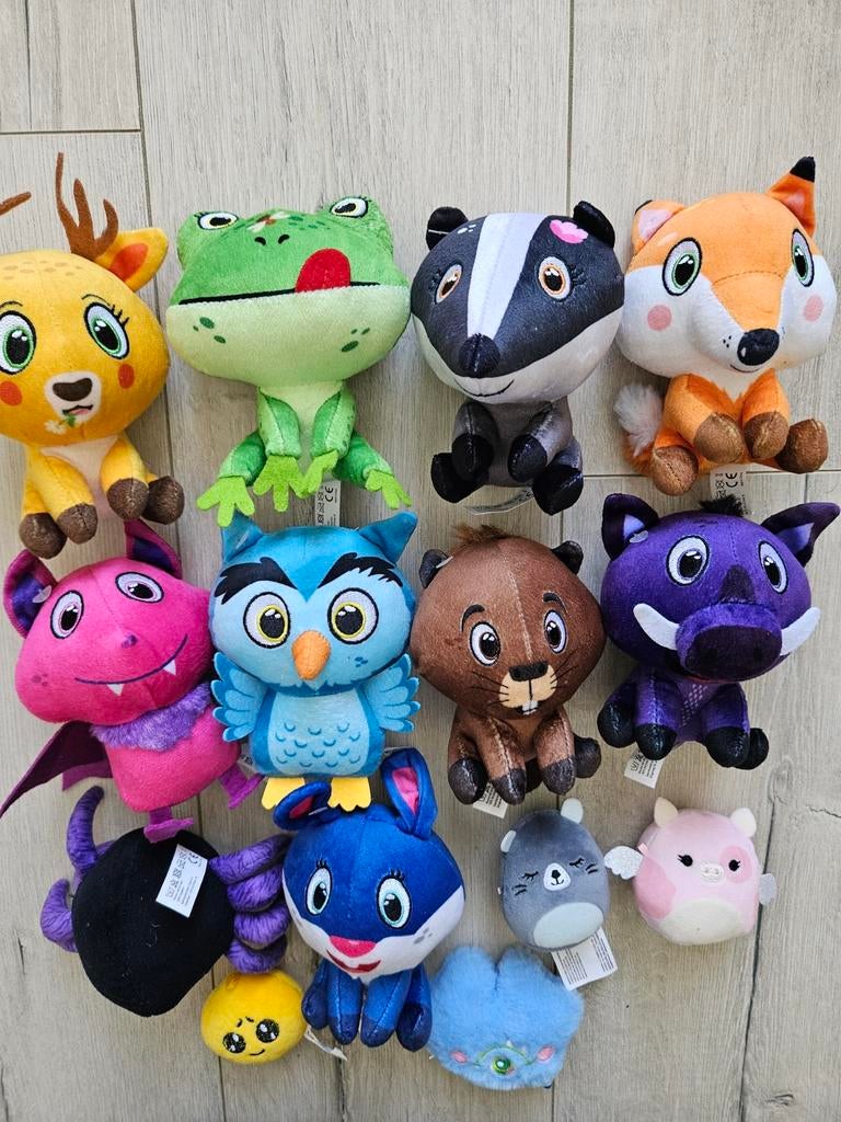 Nieuwe Lidl knuffels - Diverse dieren, Kinderen en Baby's, Ophalen of Verzenden, Nieuw, Overige typen