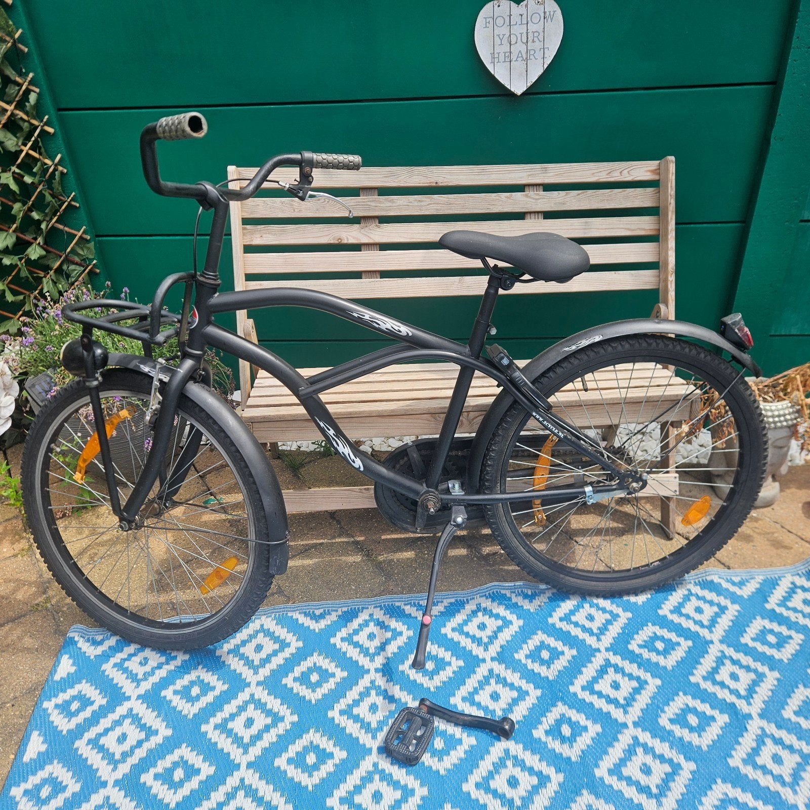 24 Inch Jongensfiets, Ophalen, Gebruikt, 24 inch