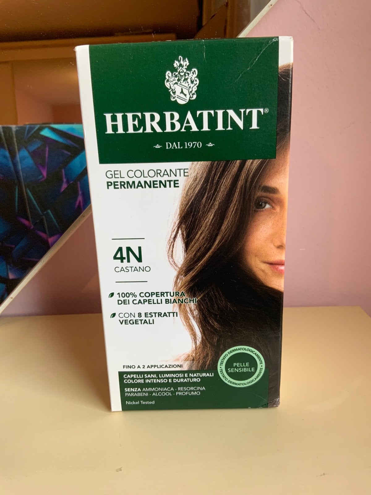 Herbatint haarverf 4N, Ophalen of Verzenden, Nieuw, Overige typen