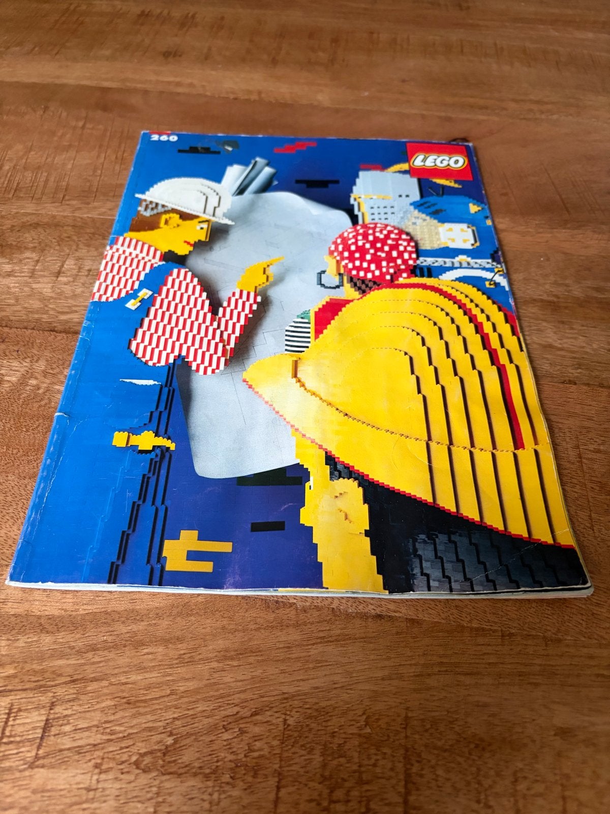 LEGO Ideeënboek 260 (1990) met ongebruikt stickervel, Ophalen of Verzenden, Zo goed als nieuw, Overige merken