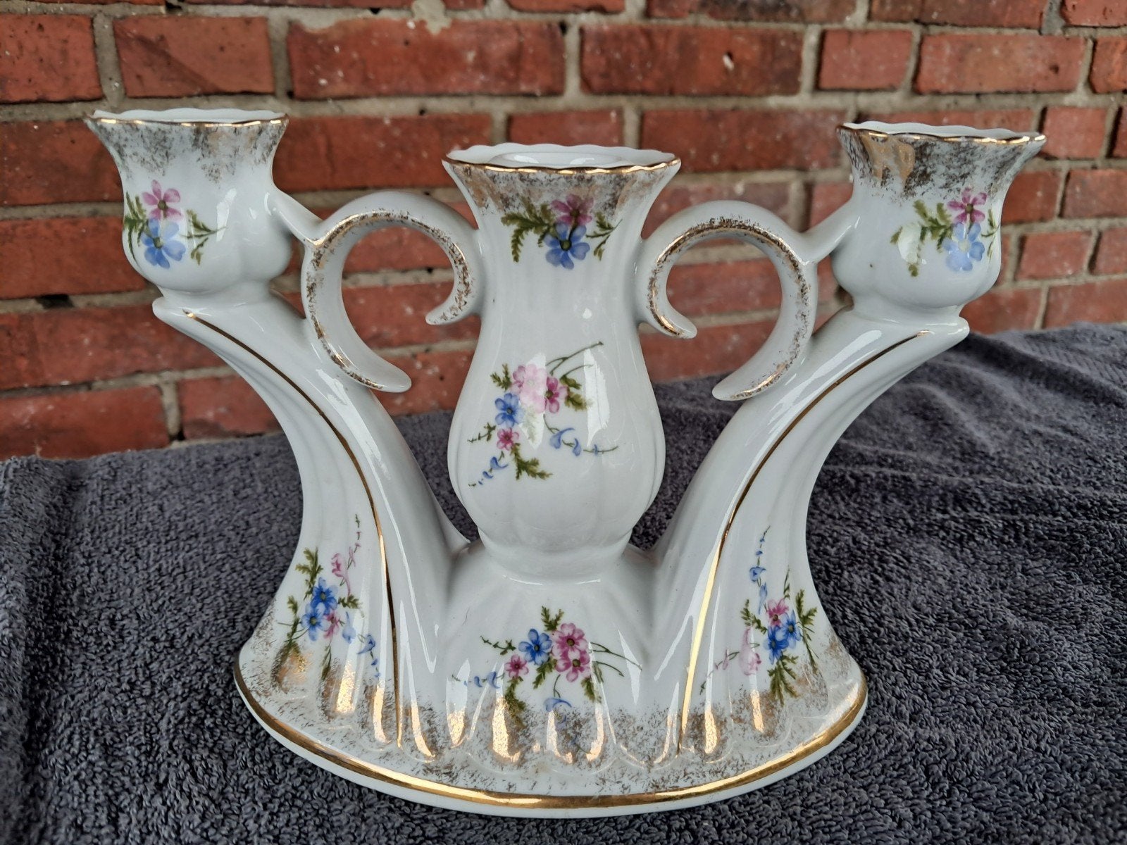 Vintage 3armige kandelaar, Ophalen