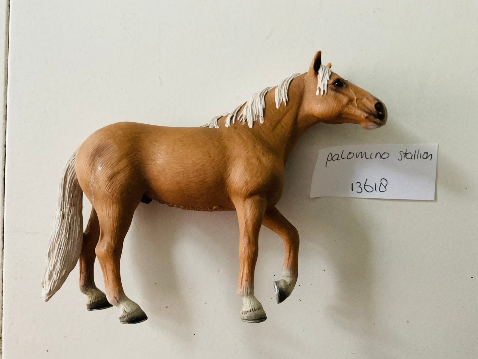 Schleich palomino 13618, Verzenden, Zo goed als nieuw, Paard, Beeldje of Figuurtje