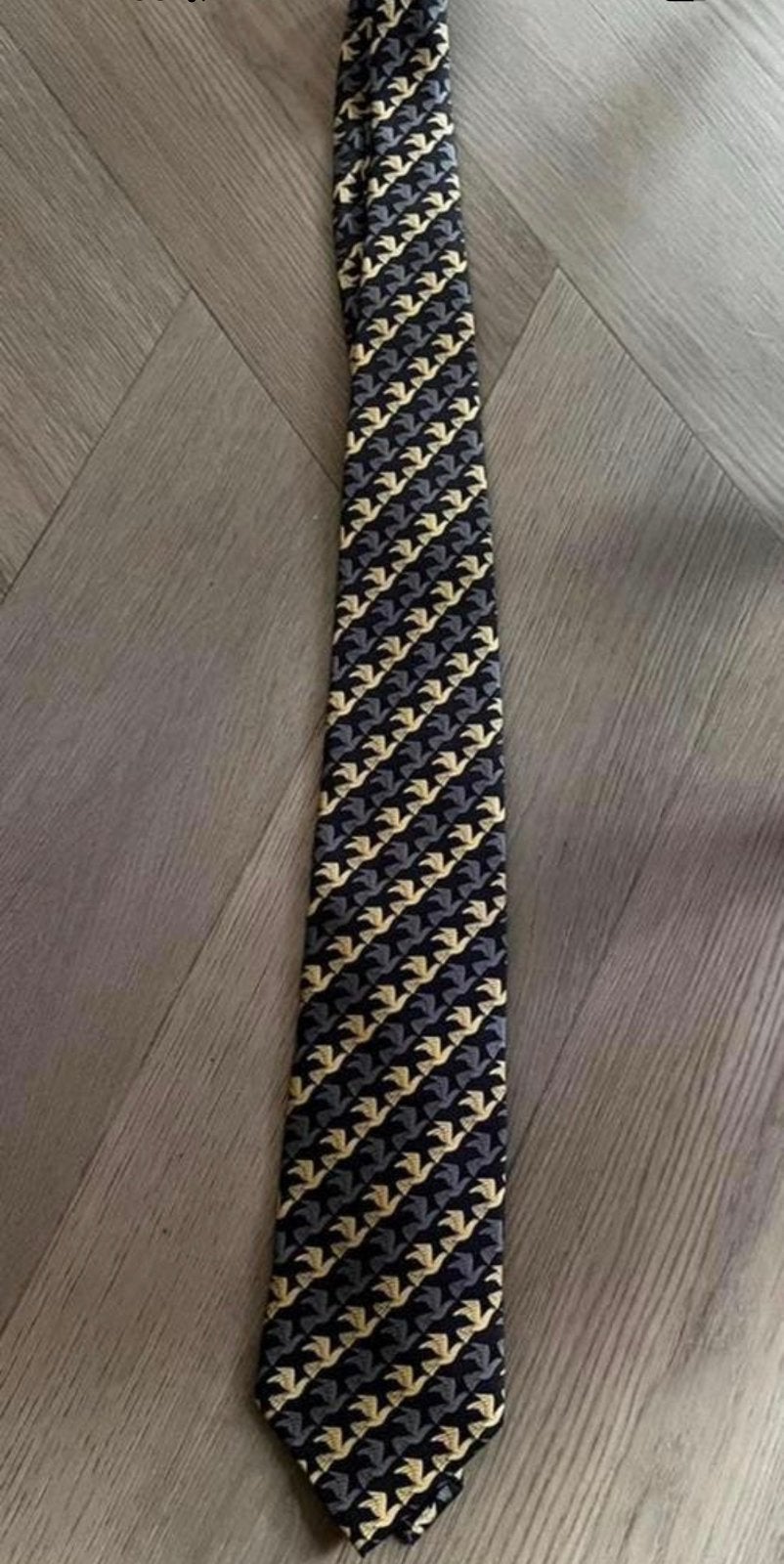2 Zeldzame M.C. Escher stropdassenen, Kleding | Heren, Stropdassen, Ophalen of Verzenden, Zo goed als nieuw, Overige kleuren, Met patroon