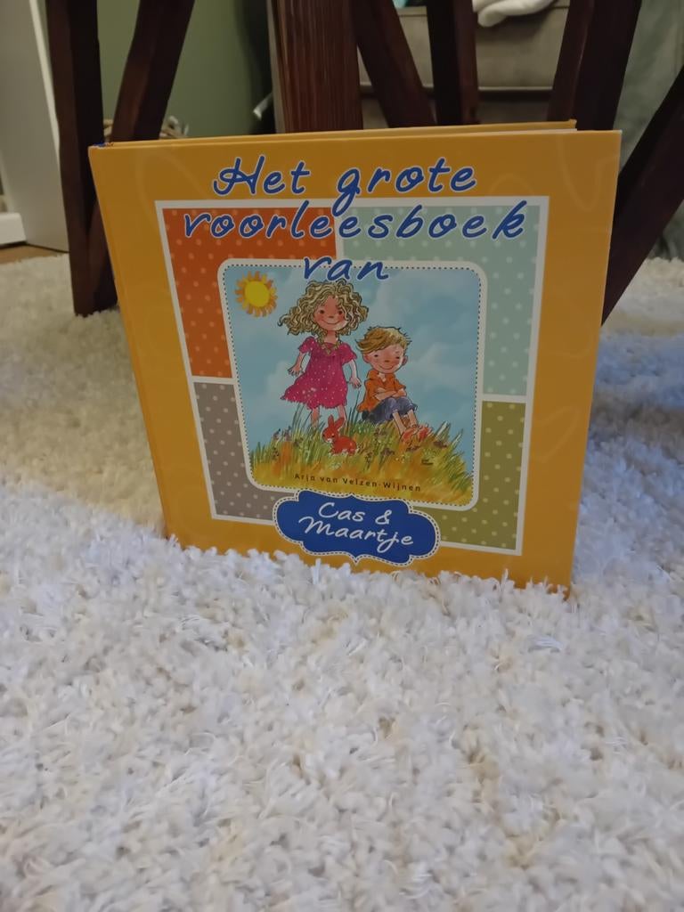 Het grote voorleesboek van Cas & Maartje, Ophalen of Verzenden, Zo goed als nieuw, Arja van Velzen-Wijnen, Fictie algemeen