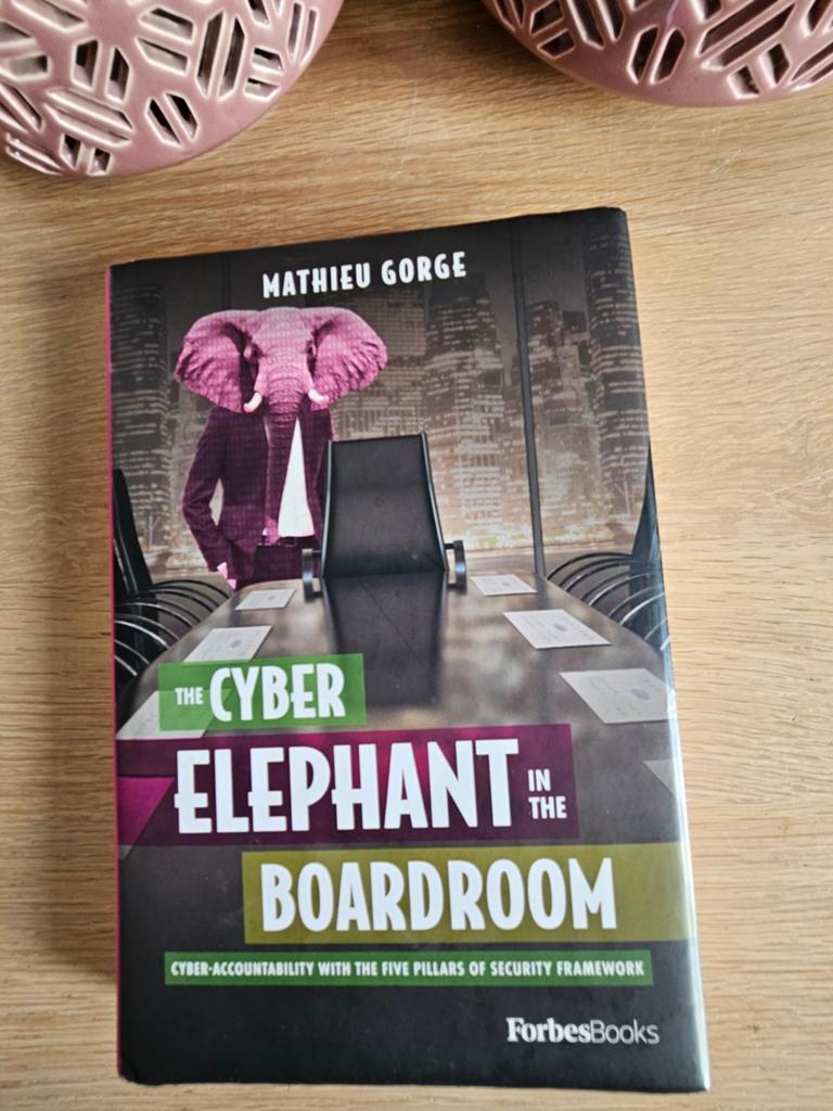 Boek The Cyber Elephant in the Boardroom - Mathieu Gorge, Ophalen of Verzenden, Zo goed als nieuw