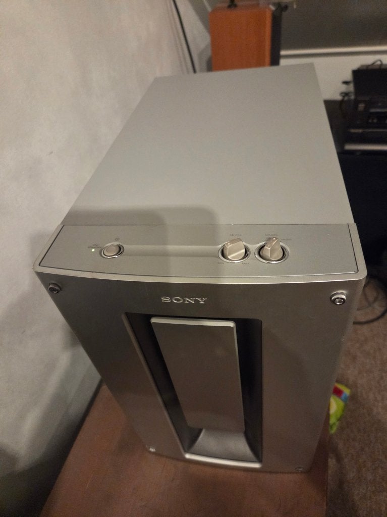 Sony SA-WMS7 Active subwoofer, Audio, Tv en Foto, Luidsprekers, Zo goed als nieuw, Subwoofer, Minder dan 60 watt, Sony, Ophalen