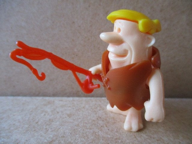 adv10669 flintstones barney poppetje 4, Ophalen, Overige figuren, Gebruikt, Beeldje of Figuurtje