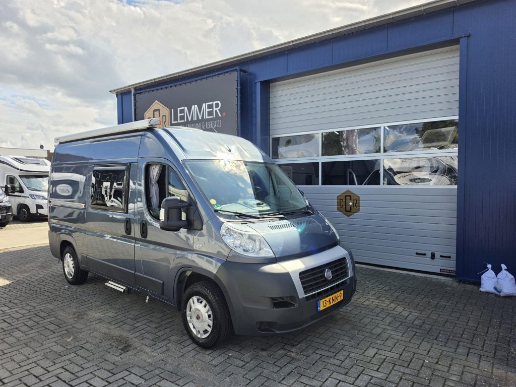 Fiat Ducato Reimo Inbouw, Vast bed, Diesel kachel, Luifel, Buscamper of Camperbus, Fiat, Tot en met 2, Bedrijf