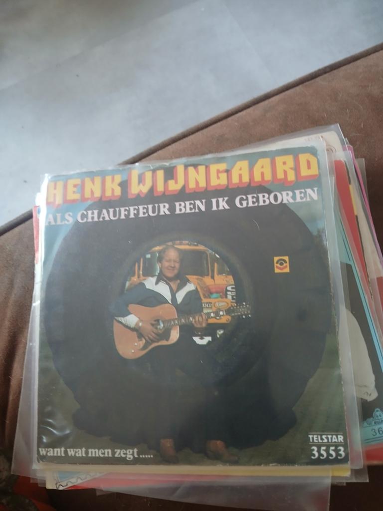Henk wijngaard   als chauffeur ben ik geboren, Cd's en Dvd's, Vinyl | Nederlandstalig, Ophalen of Verzenden, Zo goed als nieuw