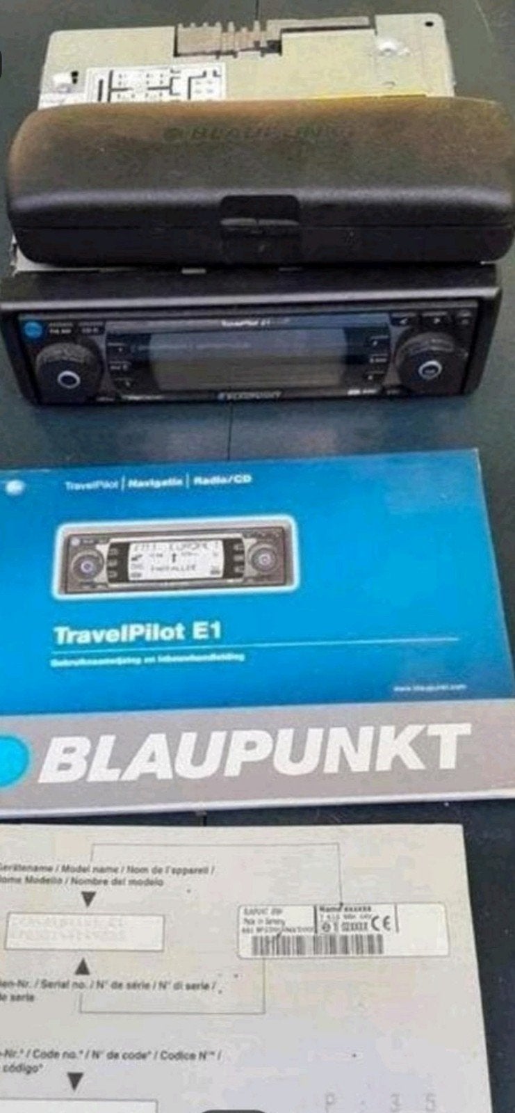 Blaupunkt Radio CD met gebruiksaanwijzing vaste prijs, Ophalen of Verzenden
