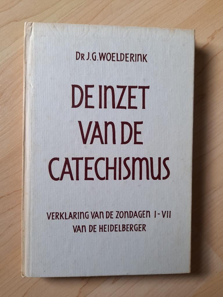 DE INZET VAN DE CATECHISMUS   Dr JG Woelderink, Boeken, Ophalen of Verzenden, Gelezen