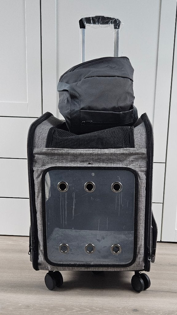 HUISDIERENDRAGER/-RUGZAK MET WIELEN te koop, Ophalen of Verzenden, Nieuw