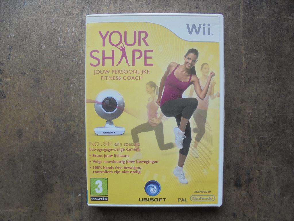 Your Shape voor Wii (zie foto's), Gebruikt, 1 speler, Ophalen of Verzenden, Vanaf 3 jaar