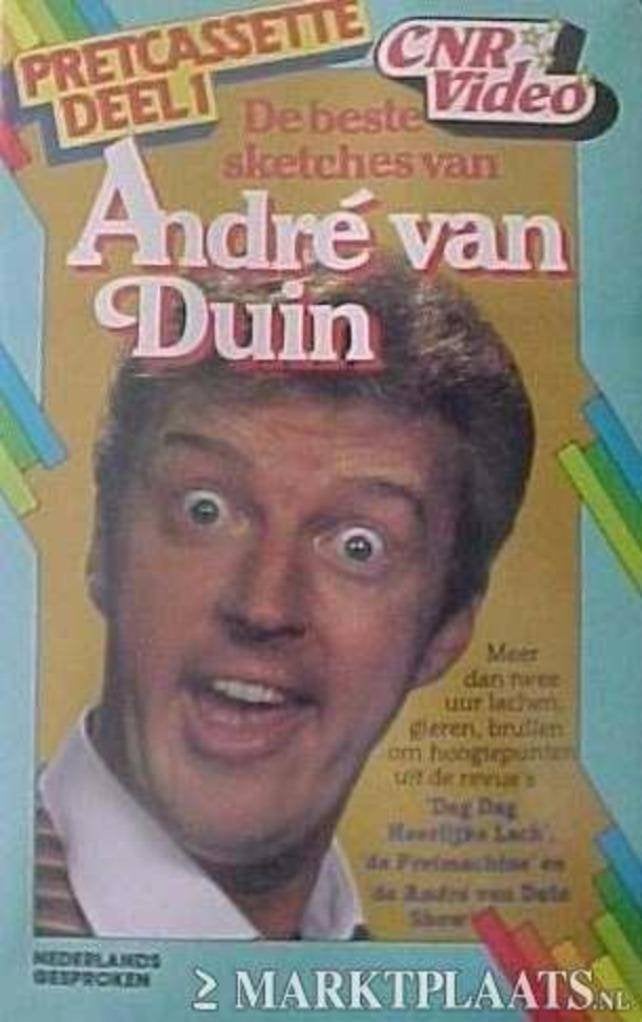 Andre van Duin - Pretcassette, Alle leeftijden, Ophalen of Verzenden, Zo goed als nieuw, Overige typen