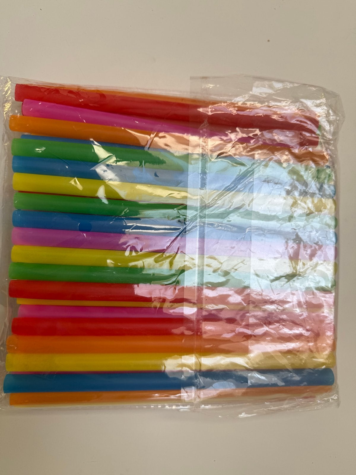 Kleurrijke rietjes - Nieuw in verpakking, Ophalen of Verzenden, Nieuw
