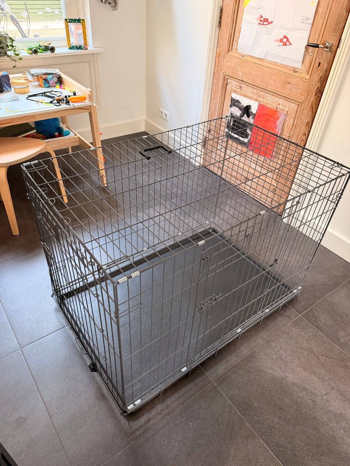 Adori Safety+  Hondenbench 1066977 cm, Ophalen, Zo goed als nieuw